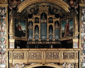 Maagd en Kind tegenover St. Catharina van Alexandrië, 1507 door Matteo Chiesa